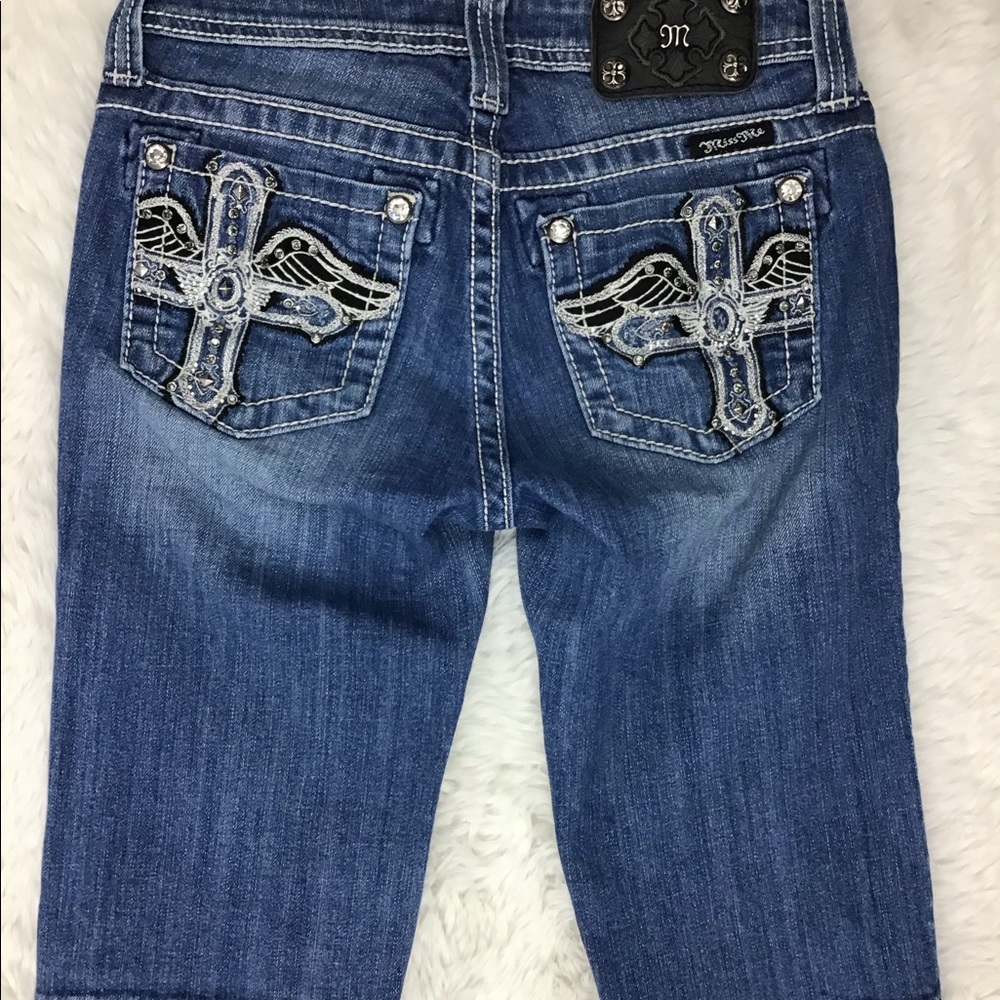 Miss Me Bermuda jk6079m Shorts Girls Size 16 (*5)^